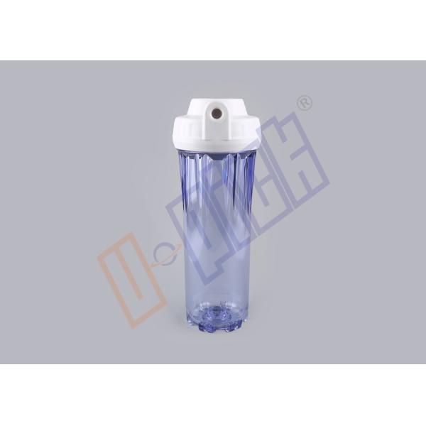 White PP Cap Clear Water Filter Housing / PVC Water Filter Housing NSF
