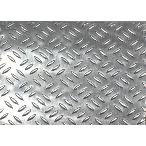 Buy Full Hard Aluminum Embossed Plates 3003 H24 1100 H18 200mm at wholesale prices