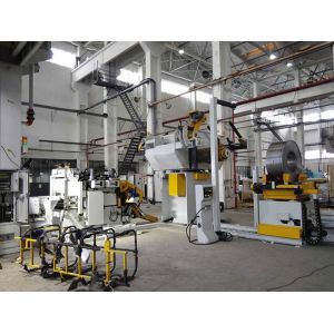 Hi Speed Stamping Sheet Metal Decoiler Feeder Pneumatic Straightening Machine