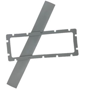 RoHS Grade Battery Pack Gasket Double Adhesive Silicone Rubber Foam Gasket