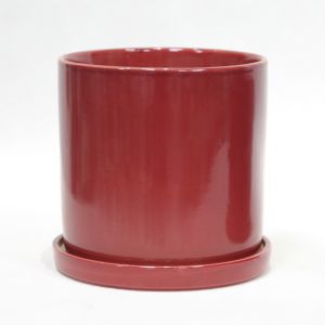 Customized Glossy Terracotta Ceramic Planters For Optimal Water Drainage