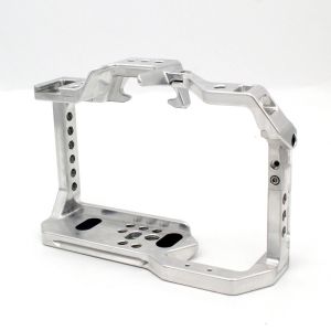 6063 6061 Aluminum CNC Machining 0.02mm Tolerance Silver / Customized Color