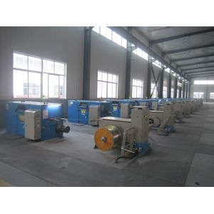 FUCHUAN Double Twist Bunching Machine , Copper Wire Bunching Machine