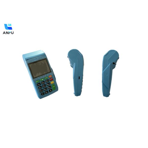 Handheld Mobile Pos Terminal AF75 Barcode Scanner Pos Machine With 58mm Printer EMV PCI Certified