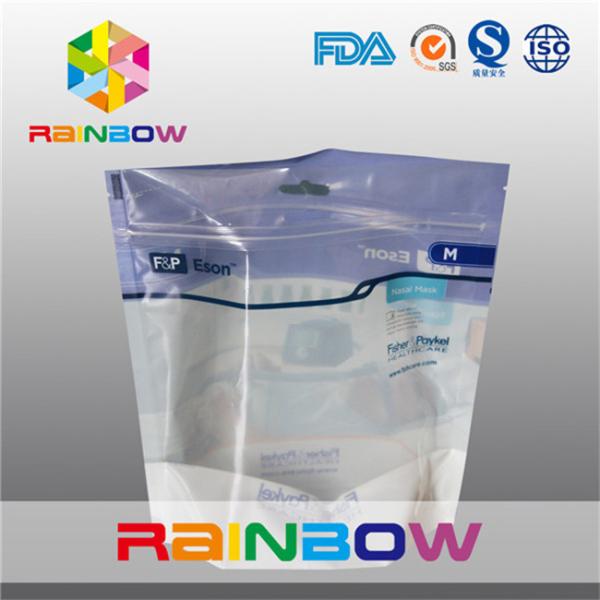 Resealble Medical Equipment / Machine / Tool Foil Pouch Packaging With