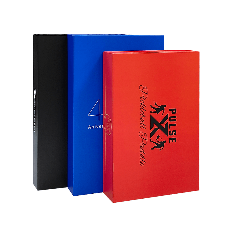 Wholesale Custom printed Big magnetic Boxes Packaging for Badminton & Padel