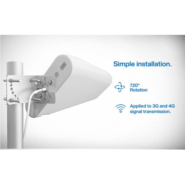 High Gain 11dBi Signal Broadband 698-2700 MHz Log Periodic Antenna for 4G 5G network