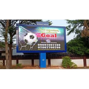 SMD3535 P10mm High Brightness Street Pole Advertising Boards