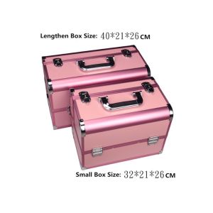 Permanent Makeup Tattoo Tool Box , Aluminum Alloy Tattoo Machine Box