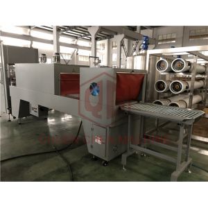 Auto Plastic Bottle Water Production Line With Shrink Wrapping Machine