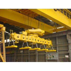 High Level Slewing Overhead Crane Telescopicel Ectromagnetic With Carrier Beam