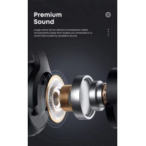 New Custom Noise Cancelling Wireless Headphone Stereo Foldable Headset Earphone