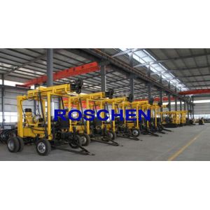 Rotary Reverse Circulation Drilling Rig Equipment with Diesel Engine Mounted