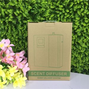 Electrical Wall Mounted 150ml Hvac Scent System With Lock , White Powder Metal