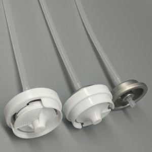 1 Inch Continuous Spray Aerosol Valve And Actuator For Car Antibacterial