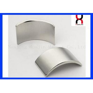 Permanent NdFeB Magnet For Servo Motors Rare Earth Strong Sintered Segment