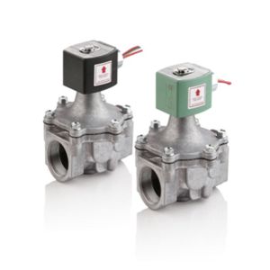 Aluminum ASCO 215 Series Piloted Diaphragm Solenoid Valves