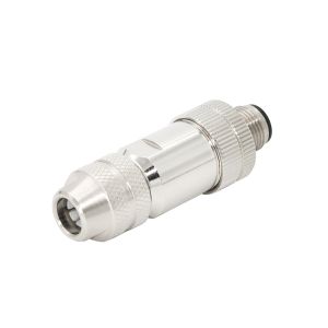 Field Wireable M12 Connector 4 Pin IP67 For Signal And Power Connections
