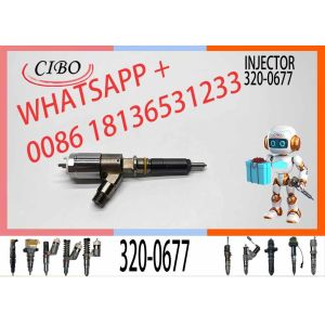 Common Rail C6.6 Diesel Engine Fuel Injector 320-0677 10R-7671 2645A746 317-2300