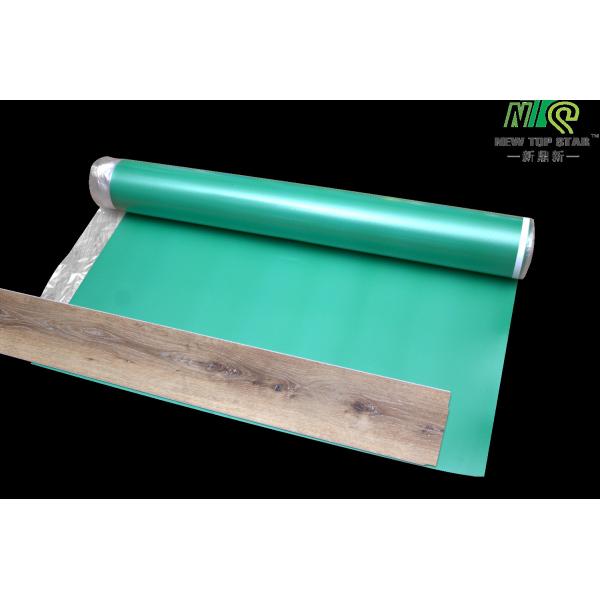Odorless Moisture Resistant Underlayment , Green IXPE Floor Tile Plastic Underlayment