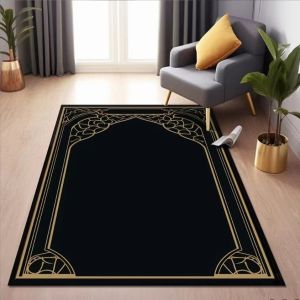 National Special Arabic Printed Worship Mat National Style Prayer Floor Carpet