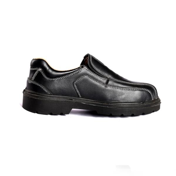 Shengjie Steel Toe Black Slip Resistant Low Cut Outsole Comfortable EVA Insole PU Safety Shoes