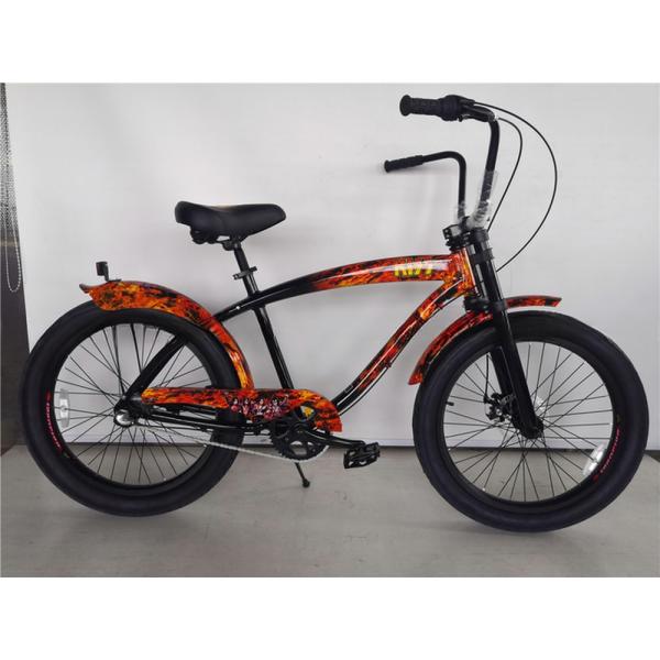 26" Aluminum Frame Single Gear Hybrid Women's Beach Cruiser Bike 2024 Non-Rear Damper