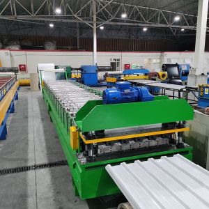 Customized Ibr Making Machine Roof Sheet Rolling Machine For Terazzo Tiles