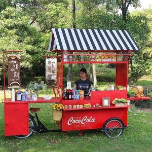 Quality Multi-function Coffee Carts Food Trailer Mobile Food Cart Ice Cream Mini Food Truck for sale