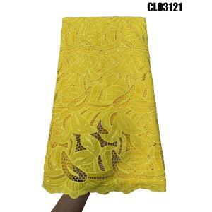 Supoo cord lace fabric wholesale guipure lace fabric cotton african guipure lace