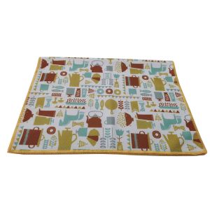 All Ployester 16x18inch Lint Free Microfiber Dish Cloth Tea Towel