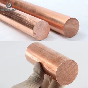 Diameter 50mm Beryllium Bronze Copper Rod C17200 / C17300 For Electrical Switch