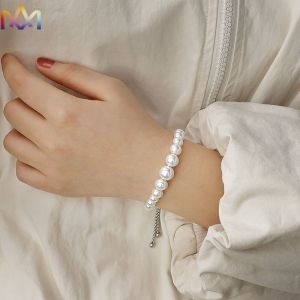 57MM Adjustable Bolo Pearl Bracelet For Women