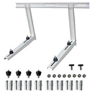 China Stamped Aluminum Air Conditioner Bracket with Thickness Depending on Material on sale