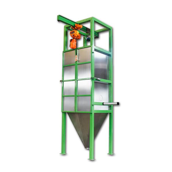 Buy Sealed Environmental Ton Bag Unloading Station Activated Carbon Powder Ton Bag Unpacking Machine at wholesale prices