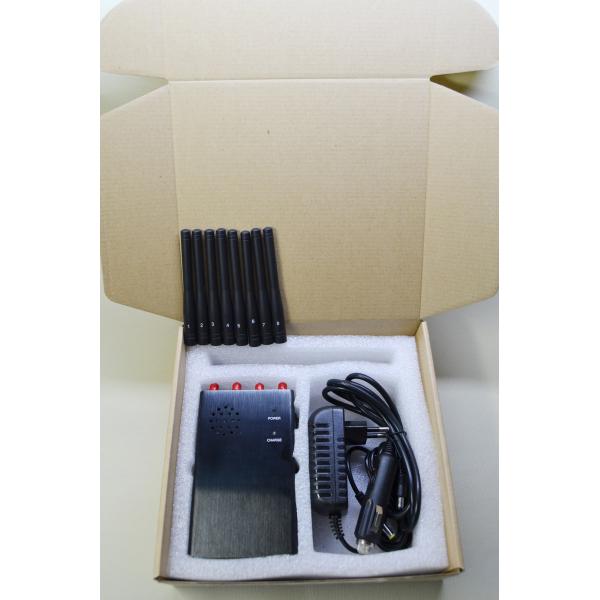 8 Antennas Portable 2G.3G.4G. WIFI. GPSL1 Cell Phone Signal Jammer