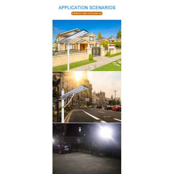 100-110LM/W 50 Watt Solar Flood Lights Outdoor For Courtyard Street