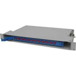 Quality FC,SC,ST,LC optinal 48 ports 12 Cores 1U / 2U 19 inch size Fiber ODF Unit Box for sale