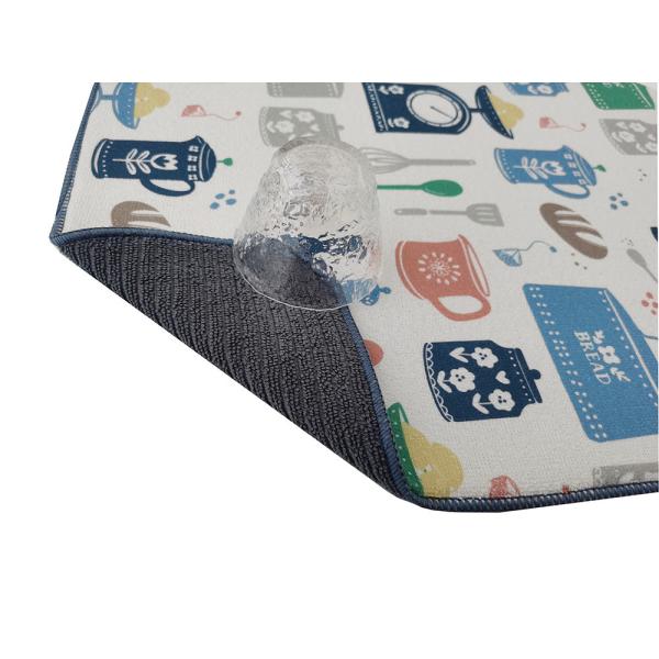 15x20incg Dining Table Microfiber Dish Drying Mat Customized Printing