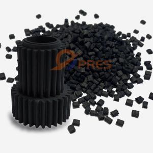 Quality 5% PTFE Reinforced Conductive PPS CF40 Plastic Granules Raw Material Self Lubricating for sale