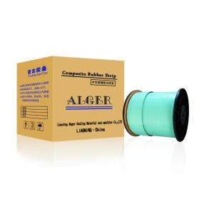 Swiggle composite rubber sealing spacer for insulating glass
