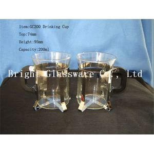 glass shot glass with handle for wholesale