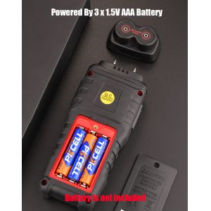 Plastic 58% Digital Wood Moisture Meter , Firewood Moisture Tester