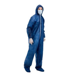 SMS Medical Protective Clothing , Disposable Work Coveralls silicon free