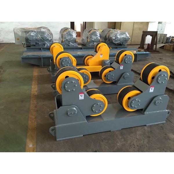 Buy Self Aligning Welding Rotator Pipe Stands Welding Pipe Rollers With Wireless Hand Control Box at wholesale prices