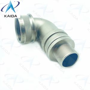 90° Spin Coupling Electroless Nickel EMI/RFI Connector Backshell J599Ⅲ15FJA90FA
