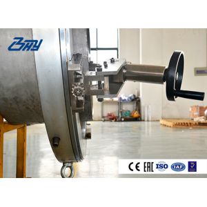 Adjustable Bearing System Pneumatic Pipe Cutting And Beveling Machine Cold