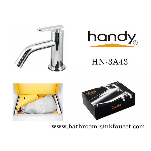 High purity Brass Single Hole Bathroom Sink Faucet with CE certificate