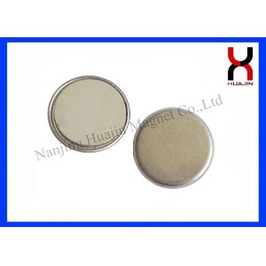 Powerful Neodymium Sew In Magnetic Closures PVC / PTU Type For Clothing & Bags