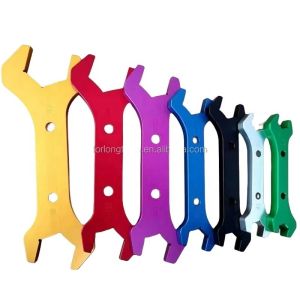 7PCS Double Ended Hose End Wrench Set for Universal Auto Pipe Fitting An3-An16 Aluminum Picture Shows Universal